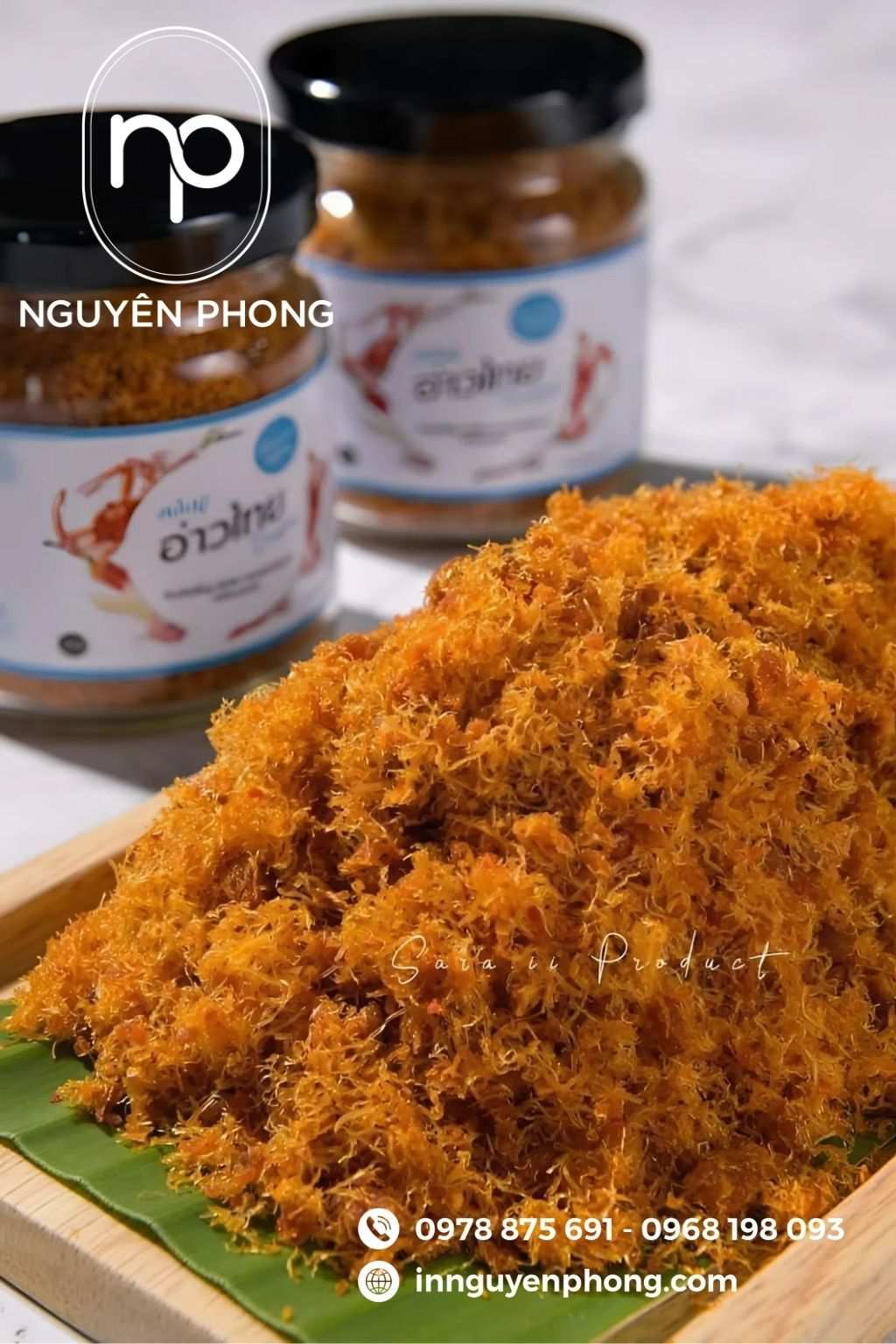 Mẫu tem nhãn ruốc cá 